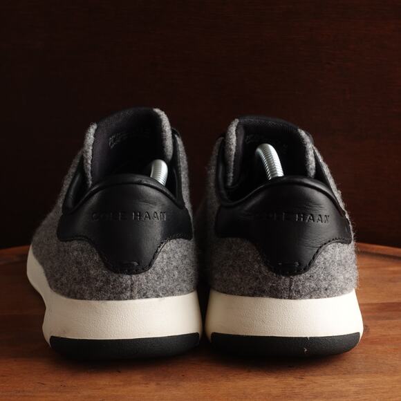 Cole Haan Sneakers Mens SZ 11M Gray GrandPro Wool Casual Comfort Shoes C29574 - Picture 7 of 13